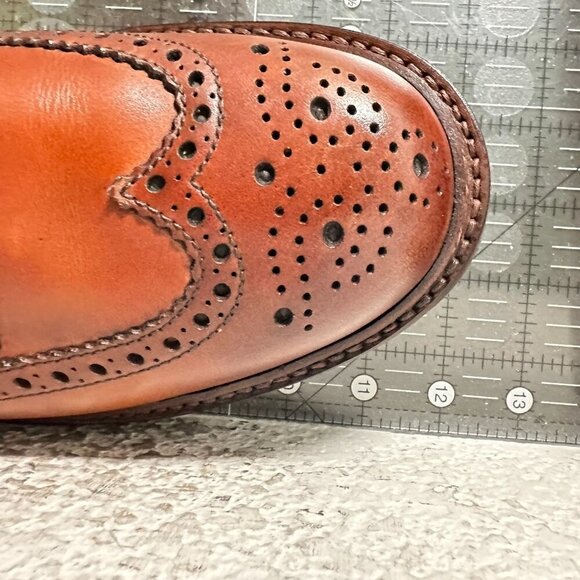 Ralph Lauren Men UK 10D US 10.5 D Brown Leather Itshide Commando England Boot - Picture 11 of 11